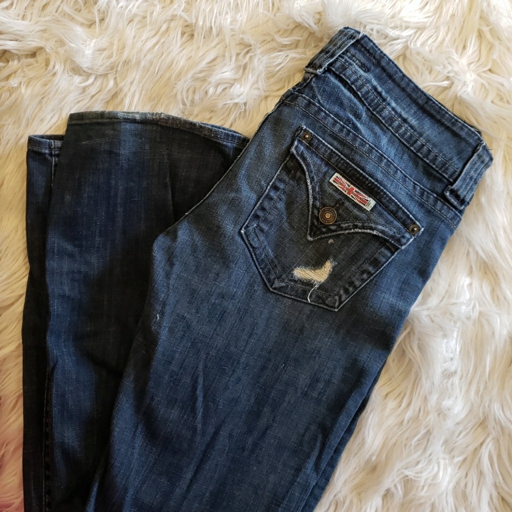 Hudson Distressed Bootcut